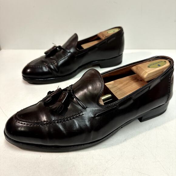 NEW HEELS Alden 772 Color 8 Shell Cordovan Tassel Loafer Made in USA 12 - Picture 6 of 11